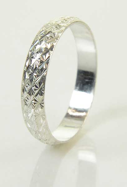 Alianzas Plata - 01004 Plata Media Cana 4 Mm - Unisex