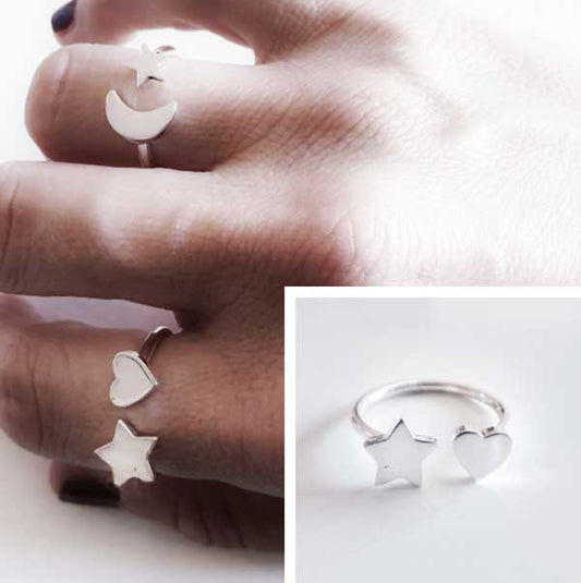 Anillos De Plata - 4086 Anillo Love - Senora