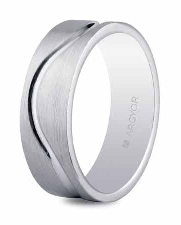 Alianzas Plata - 5765054N Mate Brillo 65 Mm - Unisex