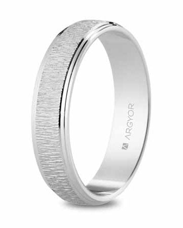 Alianzas Plata - 5755057 Mate Brillo 45 Mm - Unisex