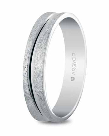 Alianzas Plata - 5745511 Mate Hielo 4.5 Mm - Unisex