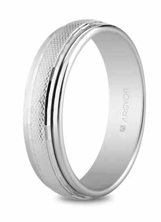Alianzas Plata - 5750133 Tallada 5 Mm - Unisex