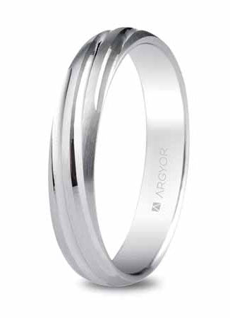 Alianzas Plata - 5740266 Gallonada 4 Mm - Unisex