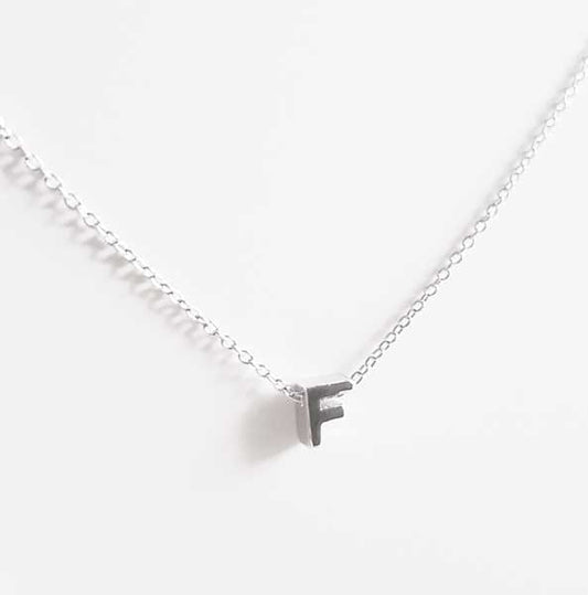Iniciales - 2257 Collar Inicial F - Senora