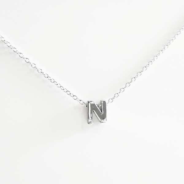 Iniciales - 2255 Collar Inicial N - Senora