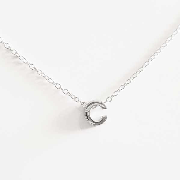 Iniciales - 2266 Collar Inicial C - Senora