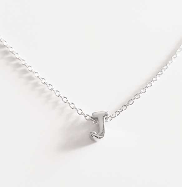 Iniciales - 2275 Collar Inicial J - Senora