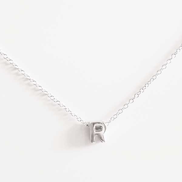 Iniciales - 2277 Collar Inicial R - Senora