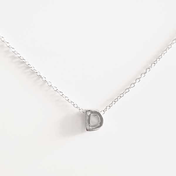 Iniciales - 2283 Collar Inicial D - Senora