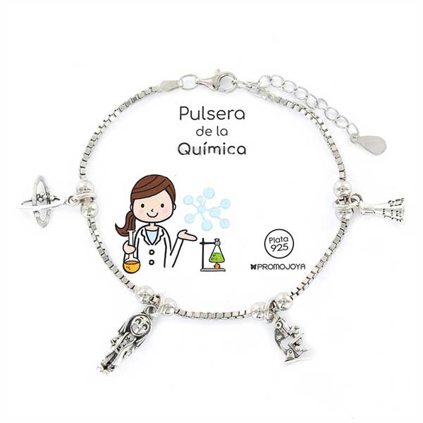 Joyas Profesiones - 51 Prof Pulsera De La Quimica - Senora
