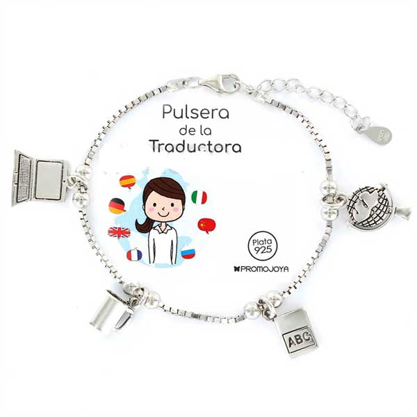 Joyas Profesiones - Prof 46 Pulsera Traductora - Senora