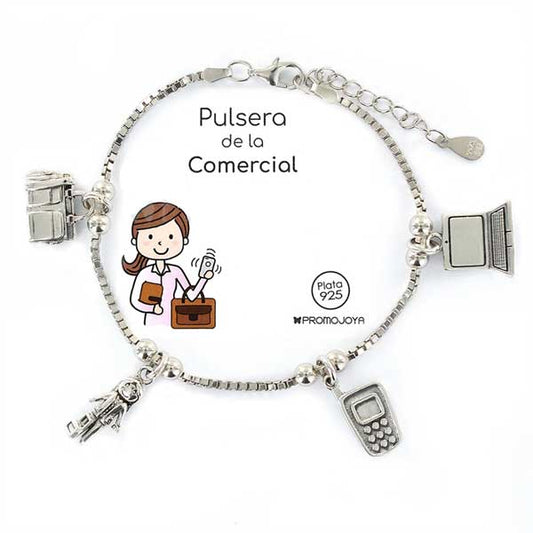 Joyas Profesiones - Prof 46 Pulsera Comercial - Senora