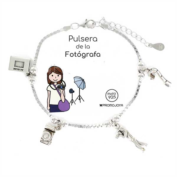 Joyas Profesiones - Prof 22 Pulsera Fotografa - Senora