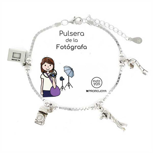 Joyas Profesiones - Prof 22 Pulsera Fotografa - Senora
