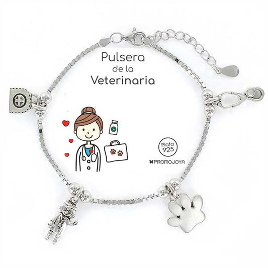 Joyas Profesiones - Prof 20 Pulsera Veterinaria - Senora