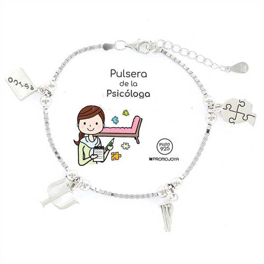 Joyas Profesiones - Prof 19 Pulsera Psicologa - Senora
