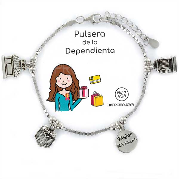 Joyas Profesiones - Prof 18 Pulsera Dependienta - Senora