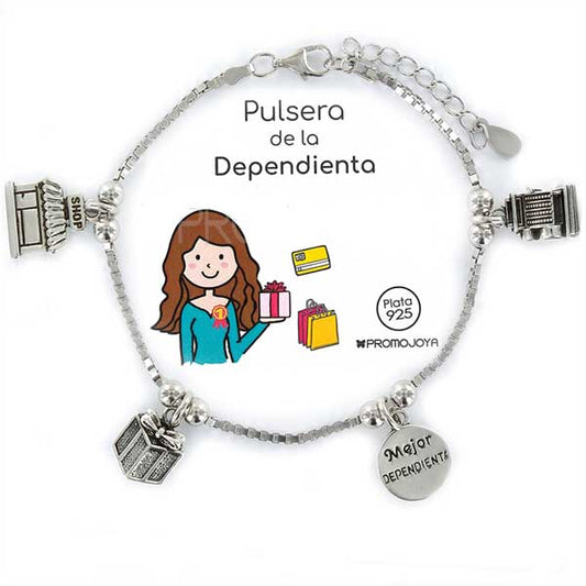 Joyas Profesiones - Prof 18 Pulsera Dependienta - Senora