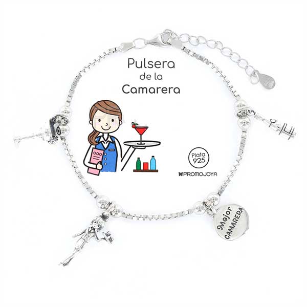 Joyas Profesiones - Prof 15 Pulsera Camarera - Senora