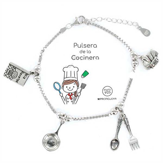 Joyas Profesiones - Prof 07 Pulsera Cocinera - Senora