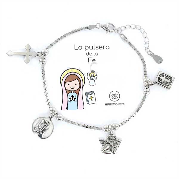 Promojoya - 16 Pulsera De La Fe - Senora