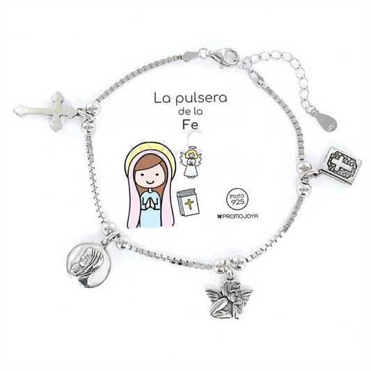 Promojoya - 16 Pulsera De La Fe - Senora