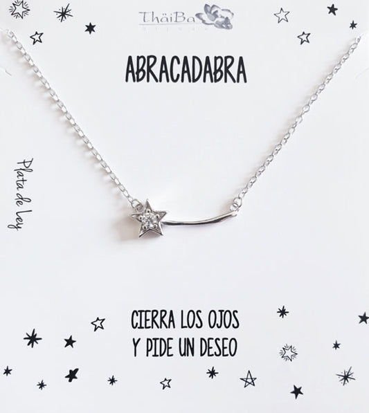 Joyas Con Mensaje - Coll721 Collar Abracadabra - Senora