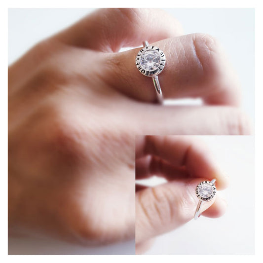 Anillos De Plata - 12860 Anillo Familia - Senora