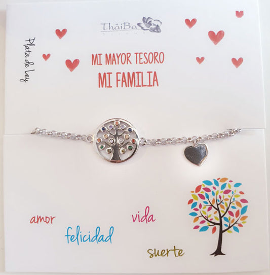 Joyas Con Mensaje - 19131 Pulsera Arbol De La Vida - Senora