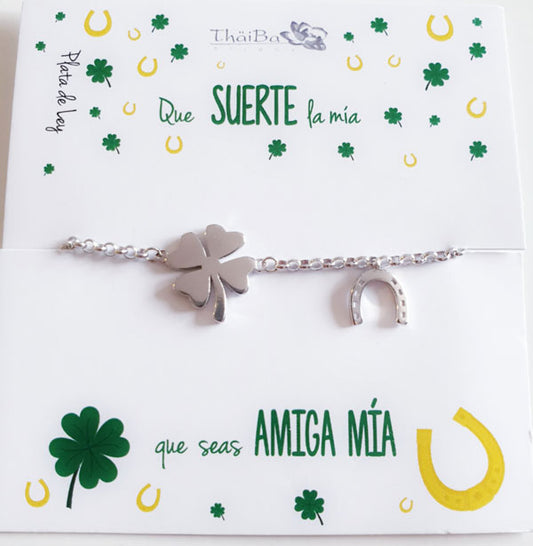 Joyas Con Mensaje - 19135 Pulsera De La Suerte - Senora