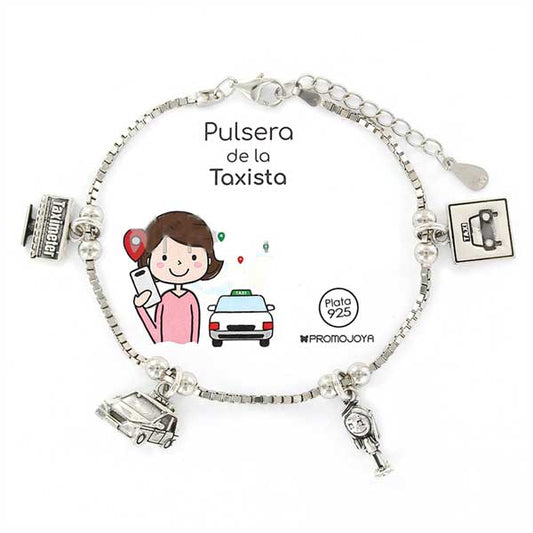 Joyas Profesiones - Prof 50 Pulsera De La Taxista - Senora