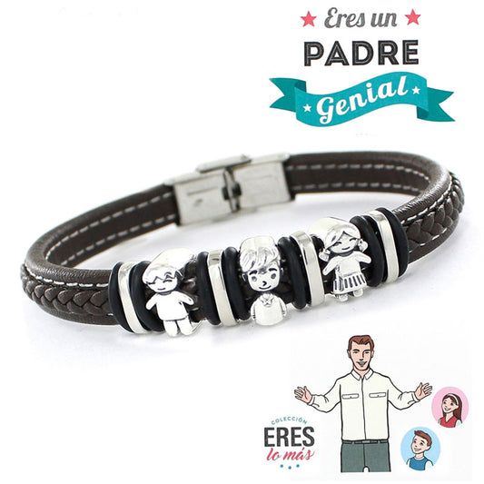 Pulseras Hombre - 32 Eres Padre Nina - Nino - Caballero