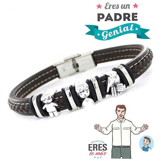 Pulseras Hombre - 30 Eres Padre Nino - Caballero