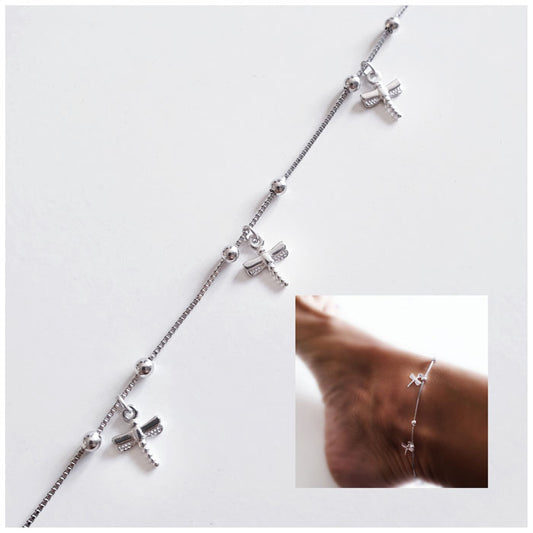Tobillera - Tob 35 Tobillera Libelulas - Senora