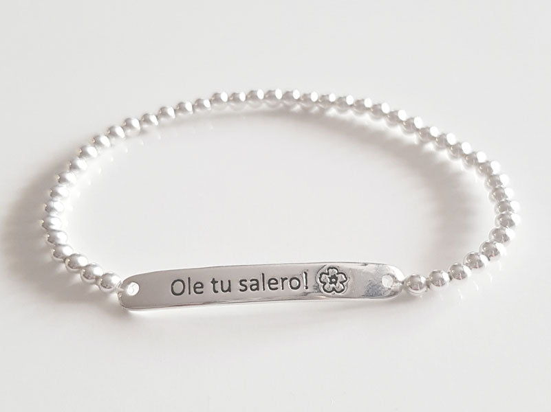 Pulseras - Pul2020 Elastica Ole Tu Salero - Senora
