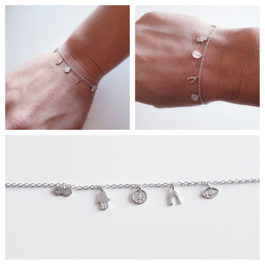 Pulseras - Pul1944 Pulsera De La Suerte - Senora
