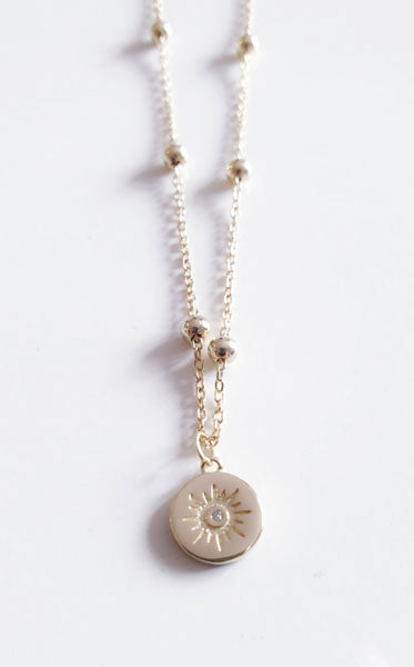Gargantilla Plata - Coll781 Choker Dorado Sol - Senora