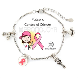 Promojoya - 30 Pulsera Contra El Cancer - Senora