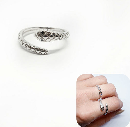 Anillos De Plata - An1269 Snake - Senora