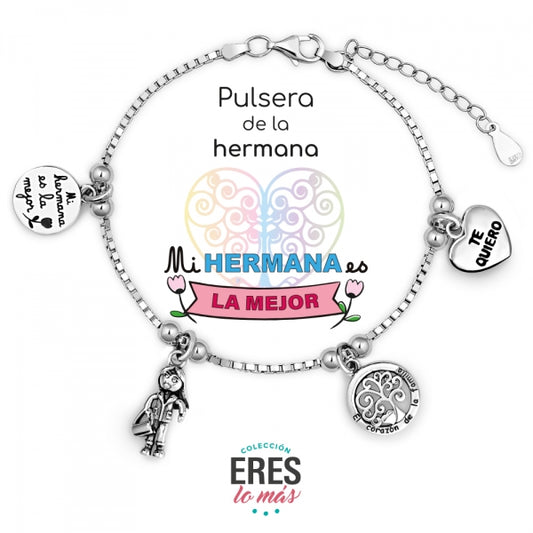 Promojoya - 028 Pulsera Familia Hermana - Senora