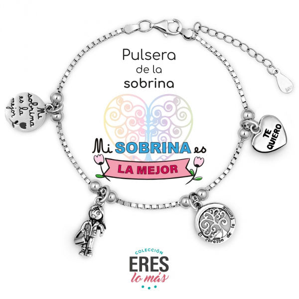 Promojoya - 030 Pulsera Familia  Sobrina - Senora