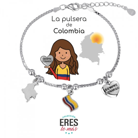 Promojoya - Pais103 Pulsera De Colombia - Senora