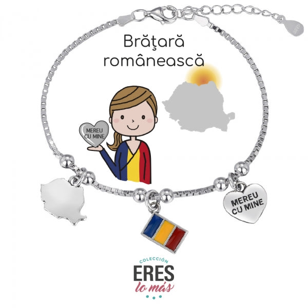 Promojoya - Pais109 Pulsera De Rumania - Senora