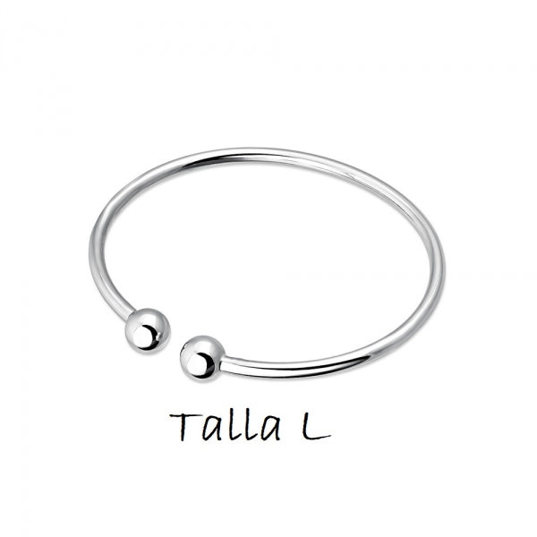 A Tu Lado - 9095428 Pulsera Plata Talla L - Senora
