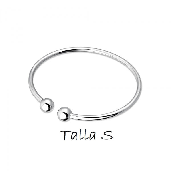 A Tu Lado - 9098435 Pulsera Plata Talla S - Senora