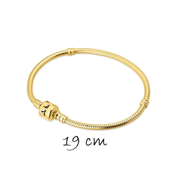 A Tu Lado - 9112174 Pulsera Chapada En Oro - Senora