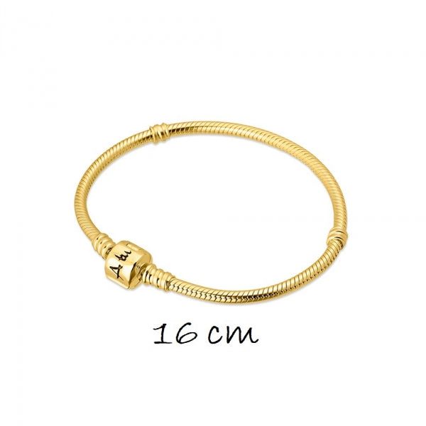 A Tu Lado - 9113216 Pulsera Chapada En Oro - Senora