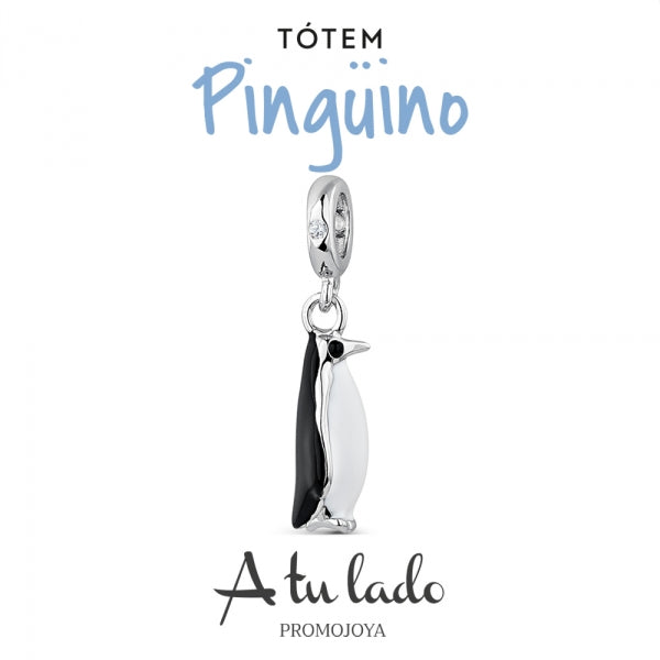 A Tu Lado - 9112344 Abalorio Totem Pinguin - Senora