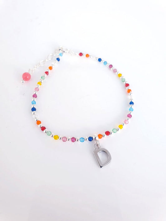 Iniciales - Pul2087 Pulsera Inicial D - Senora