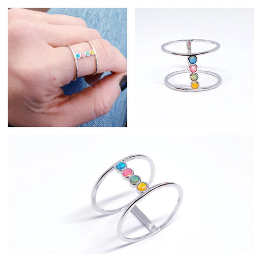 Anillos De Plata - An1341 Anillo Candy - Senora